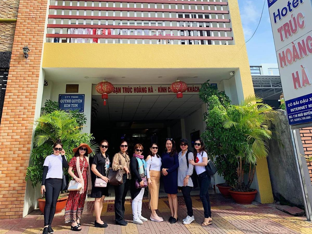 Truc Hoang Ha Hotel Kon Tum Exterior foto